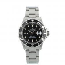 Gents Rolex Submariner Date 16610 Steel case with Black dial