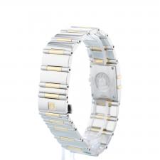 Ladies Omega Constellation 13357600 18ct Yellow Gold Stainless Steel case with White MOP dial