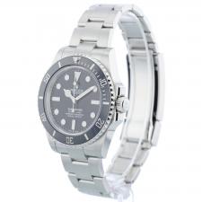 Gents Rolex Submariner Non Date 124060 Stainless Steel case with Black dial