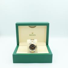 Gents Rolex Daytona 116503 18ct Yellow Gold Stainless Steel case with Black Diamond dial