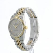 Gents Rolex DateJust 16233 18ct Yellow Gold   Stainless Steel case with Silver Jubilee and Diamond dial