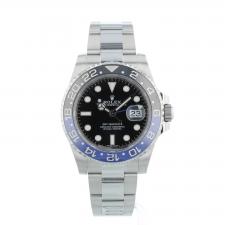 Gents Rolex GMT Master II 116710BLNR Steel case with Black dial
