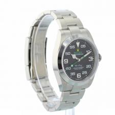 Gents Rolex Air King 126900 Stainless Steel case with Black dial