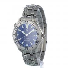 Gents Omega Seamaster 300 22318000 Titanium case with Blue dial