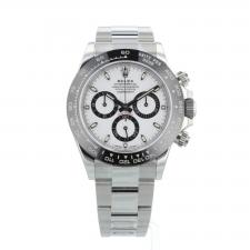 Gents Rolex Daytona 116500LN Steel case with White dial