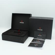 Gents Tudor Black Bay Chrono 79360N Stainless Steel case with white dial with black sub dial