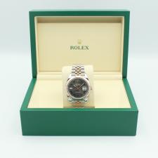 Gents Rolex Datejust 41 126331 18ct Rose Gold Stainless Steel case with Wimbledon dial