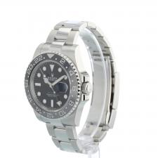 Gents Rolex GMT Master II 126710GRNR Stainless Steel case with Black dial