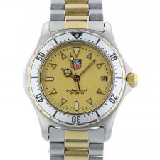 Gents Tag Heuer Professional 974.013-2 Gold Plated Stainless Steel case with Gilt dial