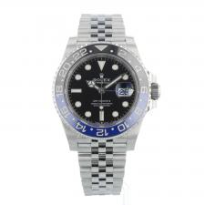 Gents Rolex GMT Master II 126710BLNR Steel case with Black dial