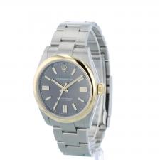 Gents Rolex Oyster Perpetual 41 134303 18ct Yellow Gold Stainless Steel case with Slate dial