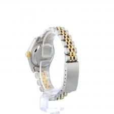 Ladies Rolex DateJust 69173 18ct Yellow Gold   Stainless Steel case with Blue Diamond dial