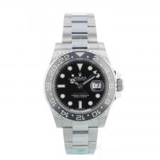 Gents Rolex GMT Master II 116710LN Steel case with Black dial