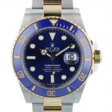 Gents Rolex Submariner Date 126613LB 18ct Yellow Gold Stainless Steel case with Blue dial