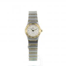 Ladies Omega Constellation 1262.30.00 18ct Yellow Gold   Stainless Steel case with Cream dial