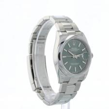 Gents Rolex Datejust 126200 Steel case with Green dial