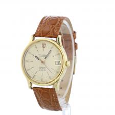Gents Omega Constellation 198003 18ct Yellow Gold case with Gilt dial