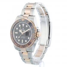 Gents Rolex GMT Master II 126711CHNR 18ct Rose Gold   Stainless Steel case with Black dial