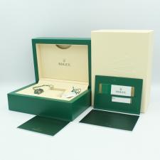 Ladies Rolex DateJust 28 176200 Steel case with Green dial