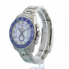 Gents Rolex Yacht-Master II 116680 Steel case with White dial