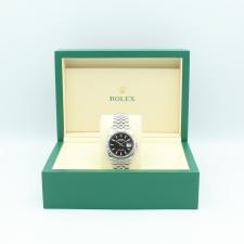 Gents Rolex DateJust 36 126234 Stainless Steel case with Black dial