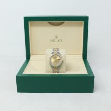 Ladies Rolex DateJust 31 178383 18ct Yellow Gold   Stainless Steel case with Gilt   Diamond dial