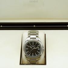 Gents Patek Philippe Aquanaut 5167/1A-001 Steel case with Black dial