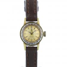 Ladies Omega DeVille 511166 Gold Plated Stainless Steel case with Gilt dial