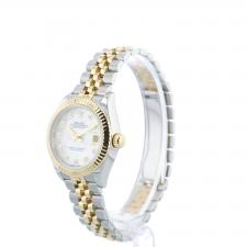 Ladies Rolex DateJust 28 279173 18ct Yellow Gold Stainless Steel case with MOP Diamond dial