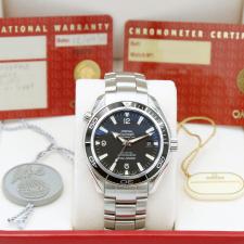 Gents Omega Planet Ocean 22015000 Stainless Steel case with Black dial