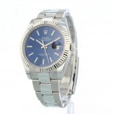 Gents Rolex Datejust 41 126334 Steel case with Blue dial