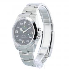 Gents Rolex Air King 126900 Stainless Steel case with Black dial