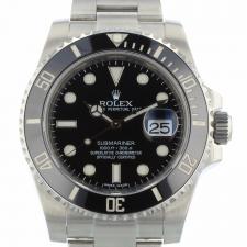 Gents Rolex Submariner Date 116610LN Steel case with Black dial