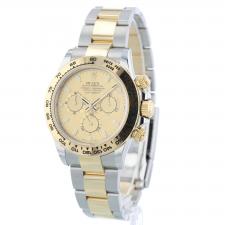Gents Rolex Daytona 116503 18ct Yellow Gold Stainless Steel case with Champagne dial