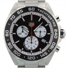 Gents Tag Heuer F1 Chrono CAZ101E Steel case with Black dial