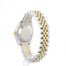 Ladies Rolex DateJust 31 178273 18ct Yellow Gold Stainless Steel case with Gilt Diamond dial