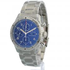 Gents Breitling Aviator 8 Chronograph 43 A13316 Steel case with Blue dial