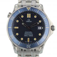 Gents Omega Seamaster 2531.80 Steel case with Blue Wave dial