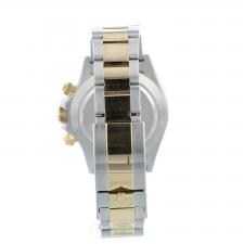 Gents Rolex Daytona 116523 18ct Yellow Gold Stainless Steel case with White Racing dial
