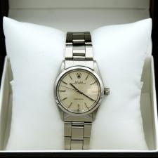 Gents Rolex Oyster 6430 Steel case with Silver dial
