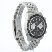 Gents Tudor Black Bay Chrono 79360N Steel case with Black dial