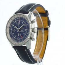 Gents Breitling Navitimer World A2432212/C651 Steel case with Blue dial