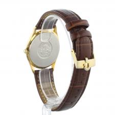 Gents Omega Seamaster Gold Plated Stainless Steel case with Gilt dial