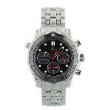 Gents Omega Seamaster Chrono 44 21230445001001 Stainless Steel case with Black dial