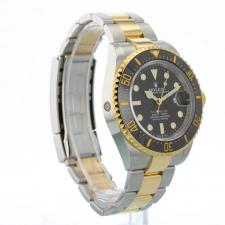 Gents Rolex Sea Dweller 126603 18ct Yellow Gold   Stainless Steel case with Black dial
