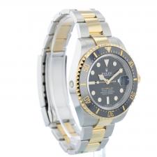 Gents Rolex Sea Dweller 126603 18ct Yellow Gold Stainless Steel case with Black dial