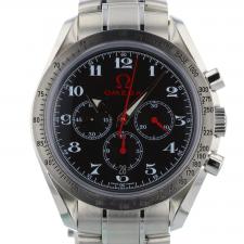 Gents Omega Speedmaster Broad Arrow 35565000 Steel case with Black dial
