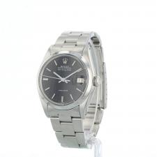 Gents Rolex Air King date 5700 Steel case with Black dial