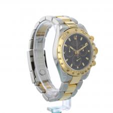 Gents Rolex Daytona 116523 18ct Yellow Gold   Stainless Steel case with Black dial