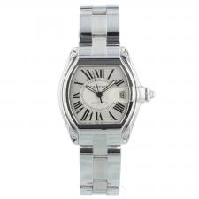 Gents Cartier Roadster W62025V3 Steel case with Silver dial